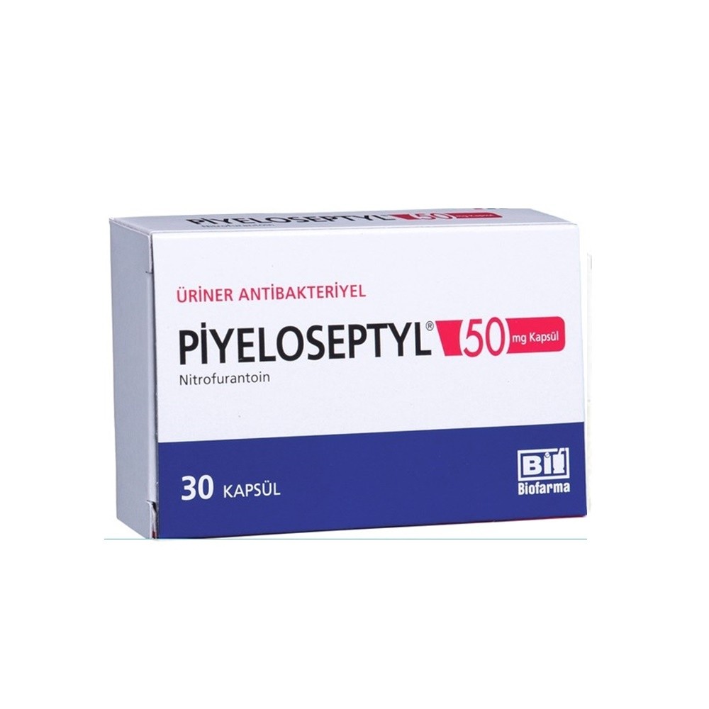 Пиелосептил 50мг х30 капсули / Piyeloseptyl 50mg х30 - TurskiLekarstva